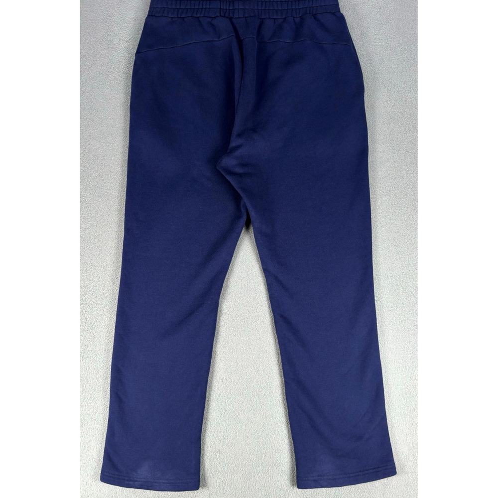 American Giant Sweatpants Mens Large Blue Heavyweight Fleece Minimalist Lounge - Picture 4 of 10